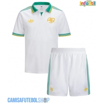 Camisa de time de futebol AS Roma Paulo Dybala #21 Replicas 3º Equipamento Infantil 2025-26 Manga Curta (+ Calças curtas)